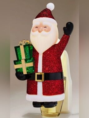 Bath & Body Works Wallflower Red Santa Night Light